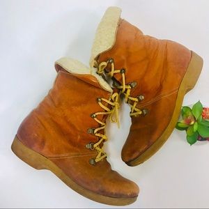 Cobbies Vintage distressed leather boots